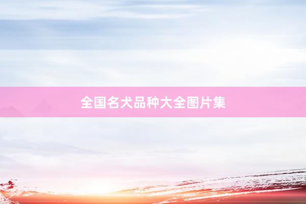 全国名犬品种大全图片集